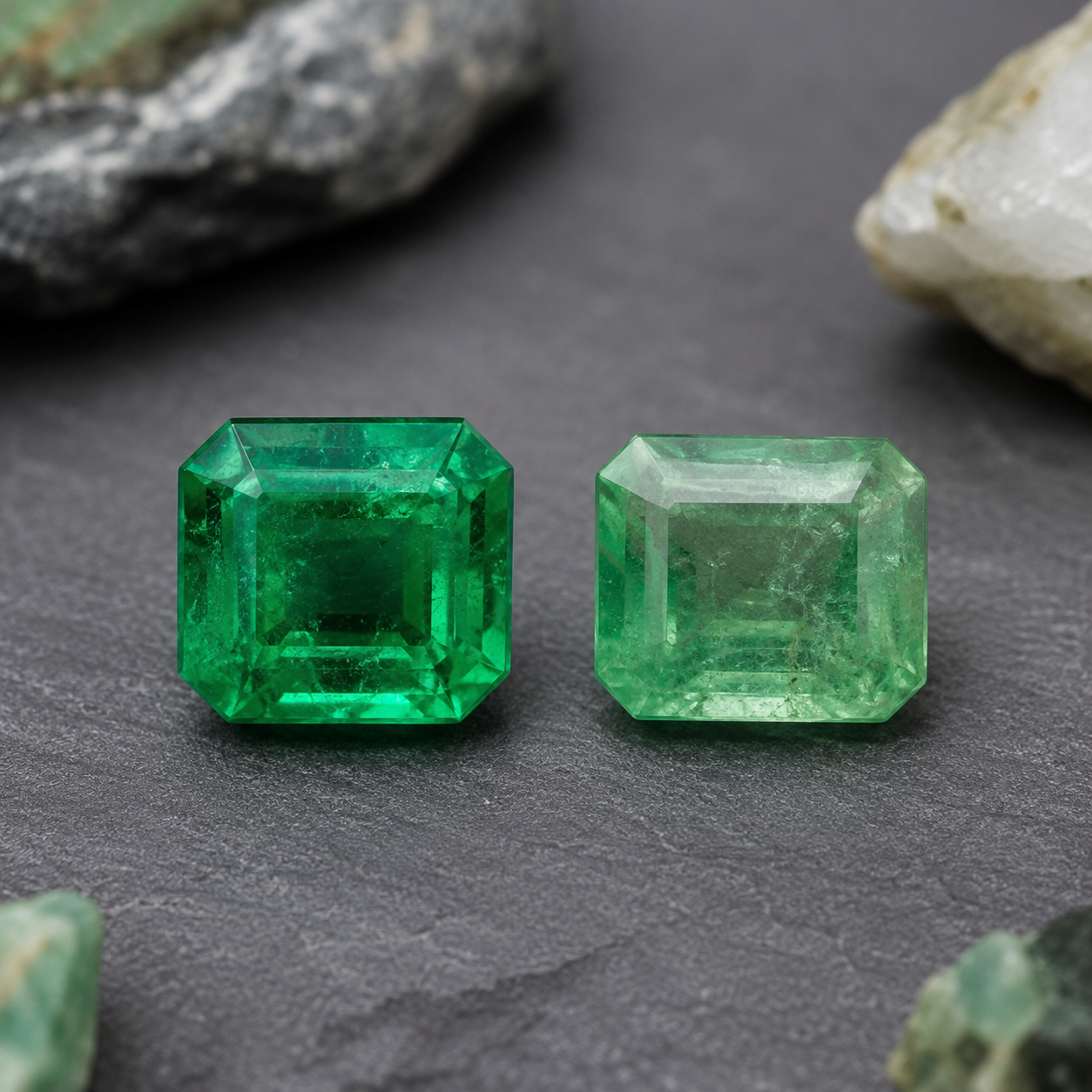 Colombian Emeralds vs. Brazilian Emeralds