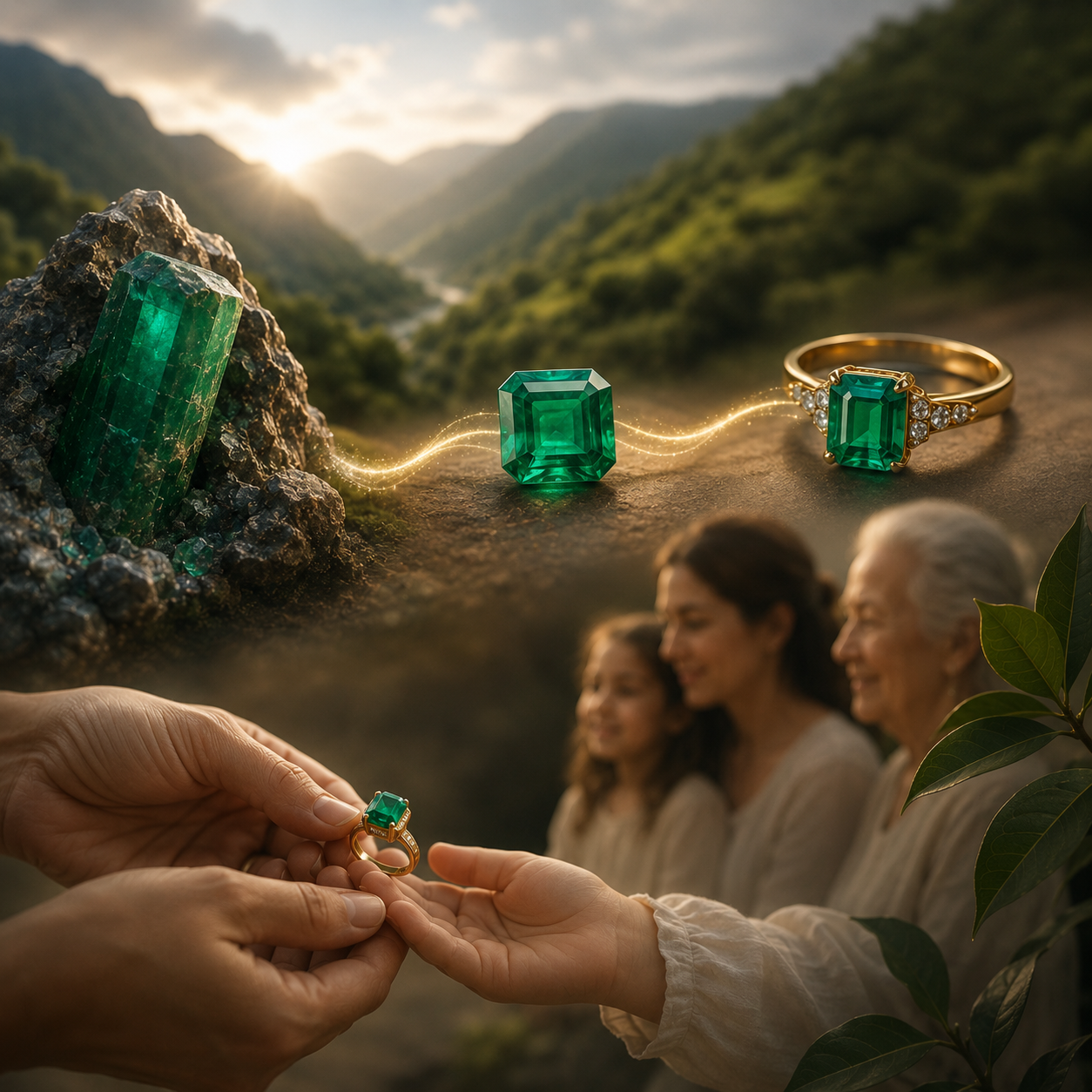 The Life Cycle of a Colombian Emerald