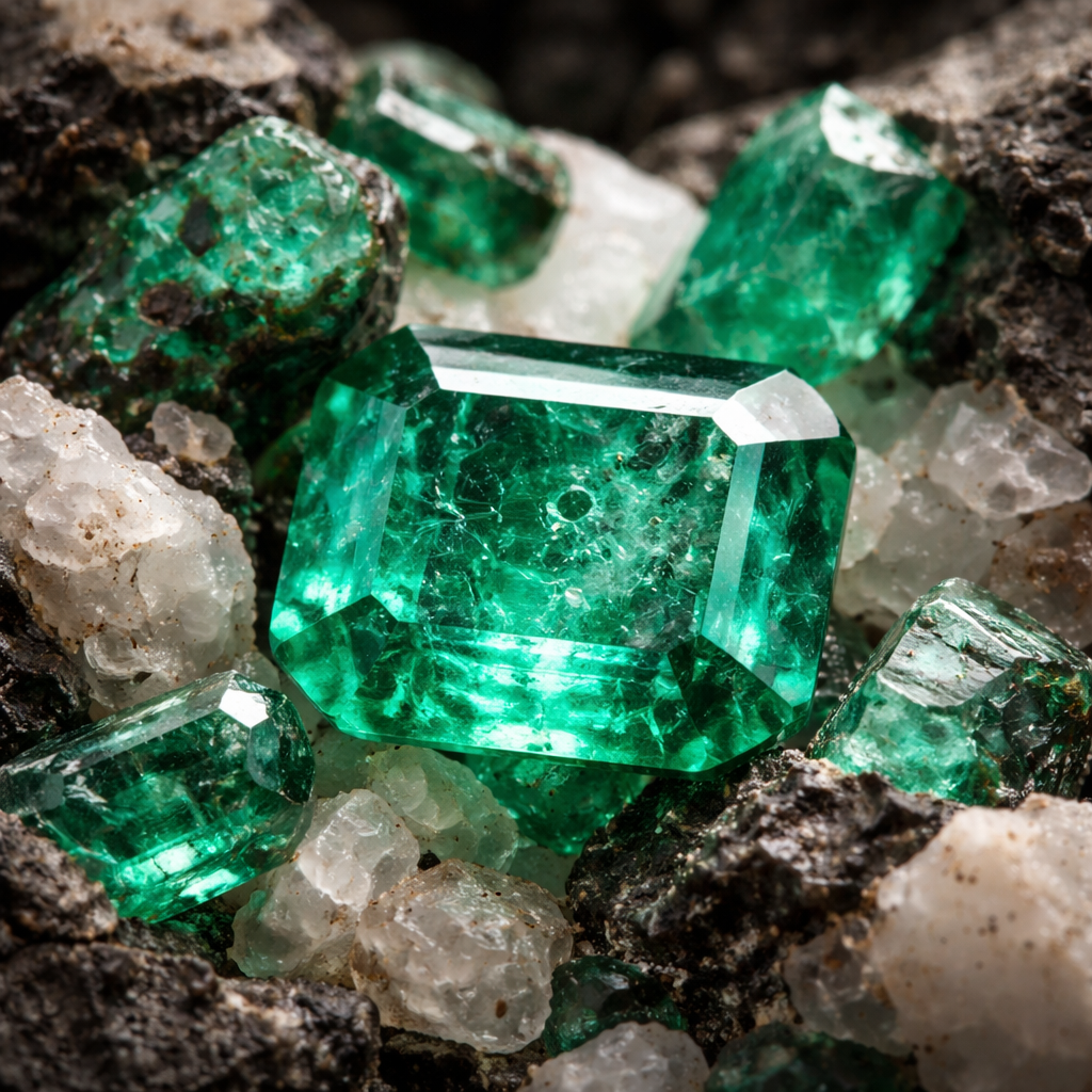 Is it normal for a Colombian emerald to have inclusions?