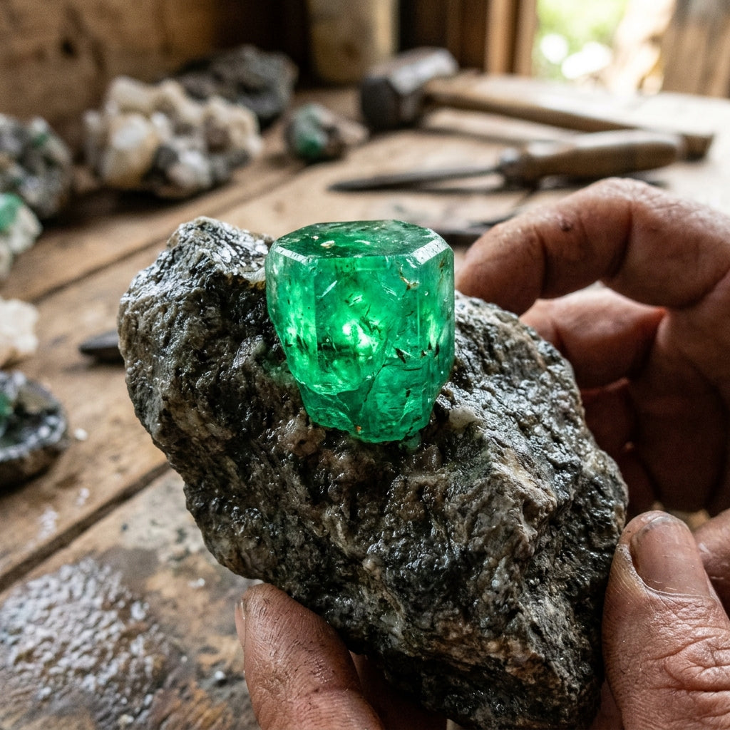The World of Colombian Emeralds Through the Lens of Light