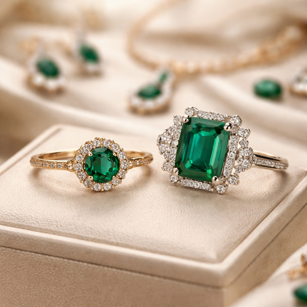Colombian Emeralds in Everyday Jewelry and Luxury Jewelry
