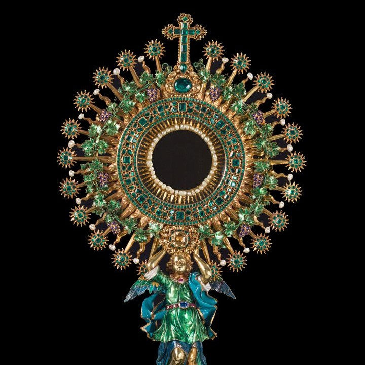 La Lechuga: A Religious Monstrance with 1,485 Colombian Emeralds