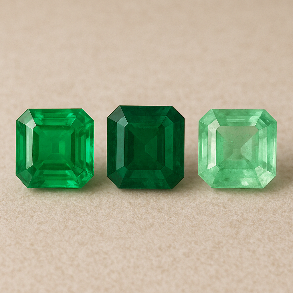 Colombian vs. Brazilian vs. Zambian Emeralds