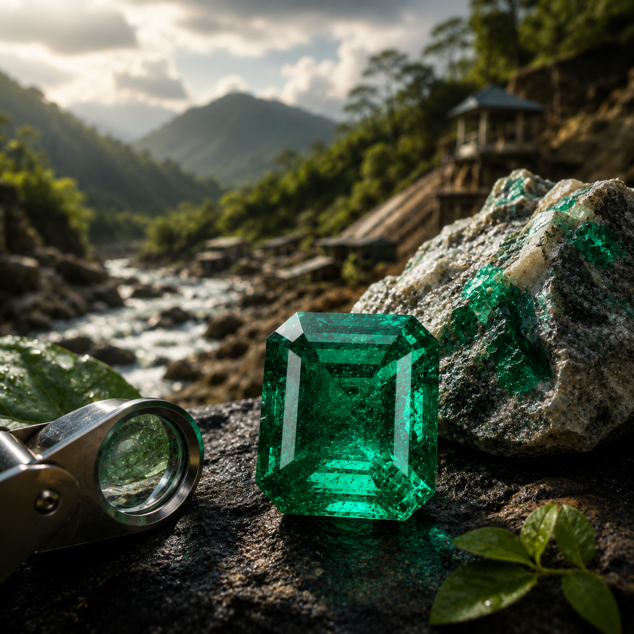 What Does the Color of a Colombian Emerald Mean?