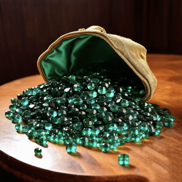 Hidden Treasures Containing Colombian Emeralds