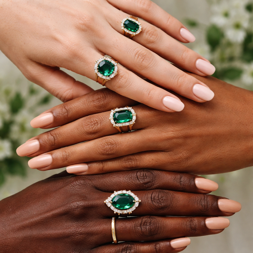 How to Choose a Colombian Emerald According to Your Skin Tone