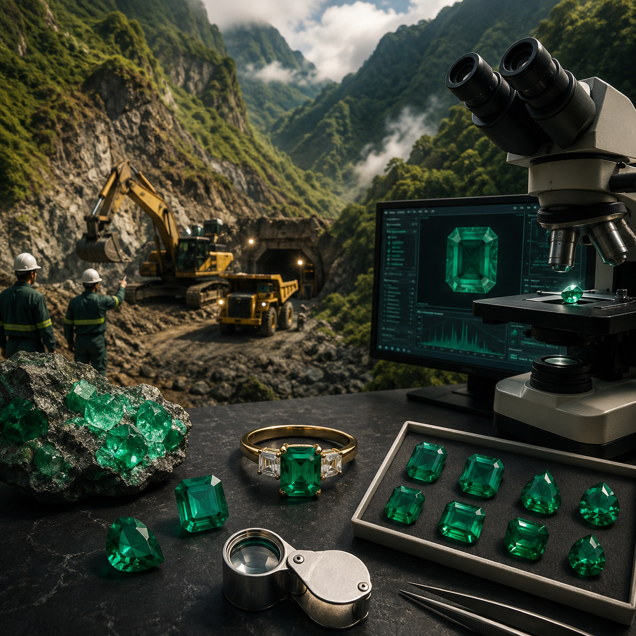 Technological Advances in Colombian Emeralds