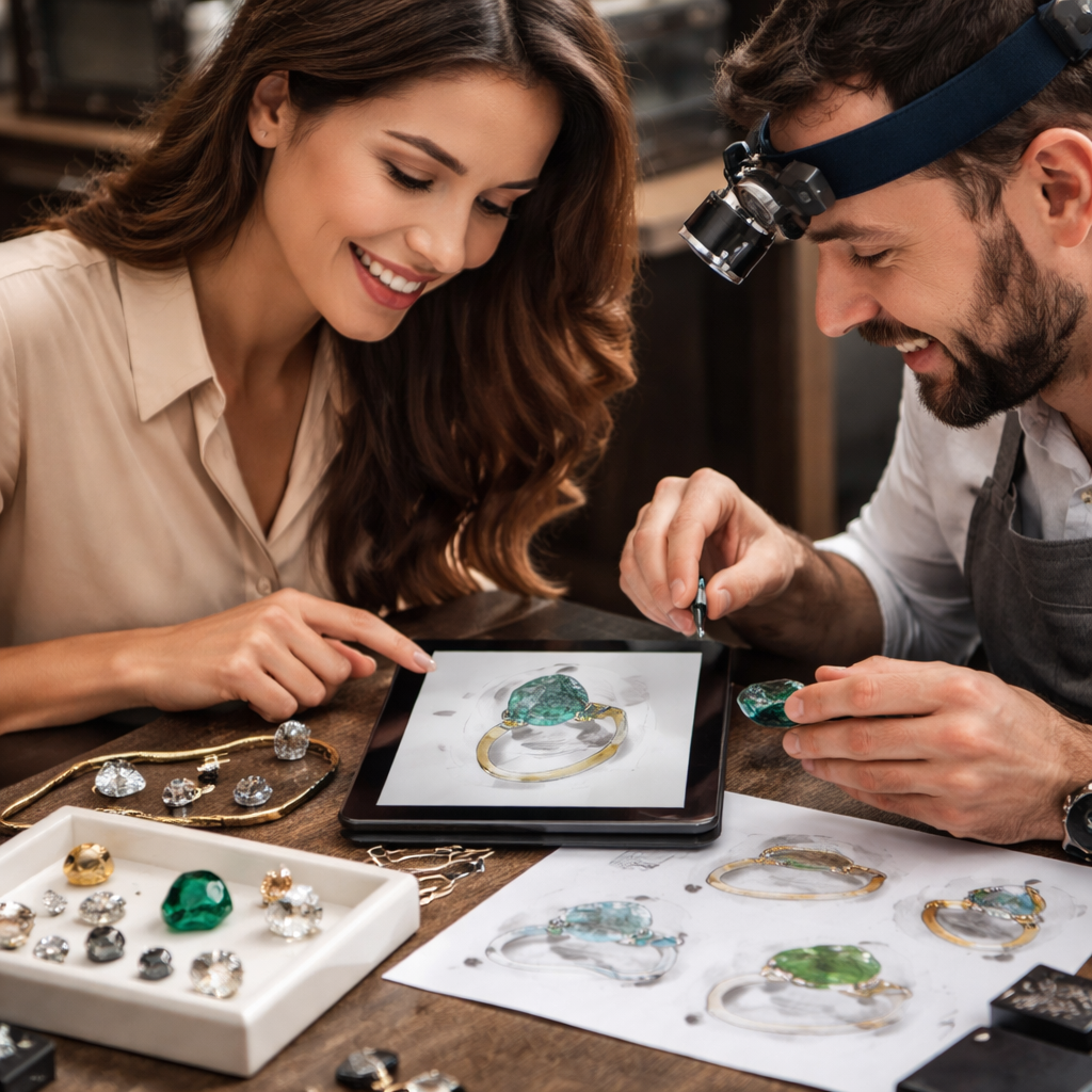 How to Customize a Jewelry Piece with a Colombian Emerald