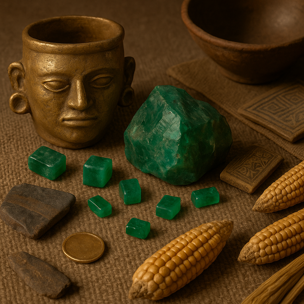 Emeralds as a Medium of Exchange in Pre-Columbian Times