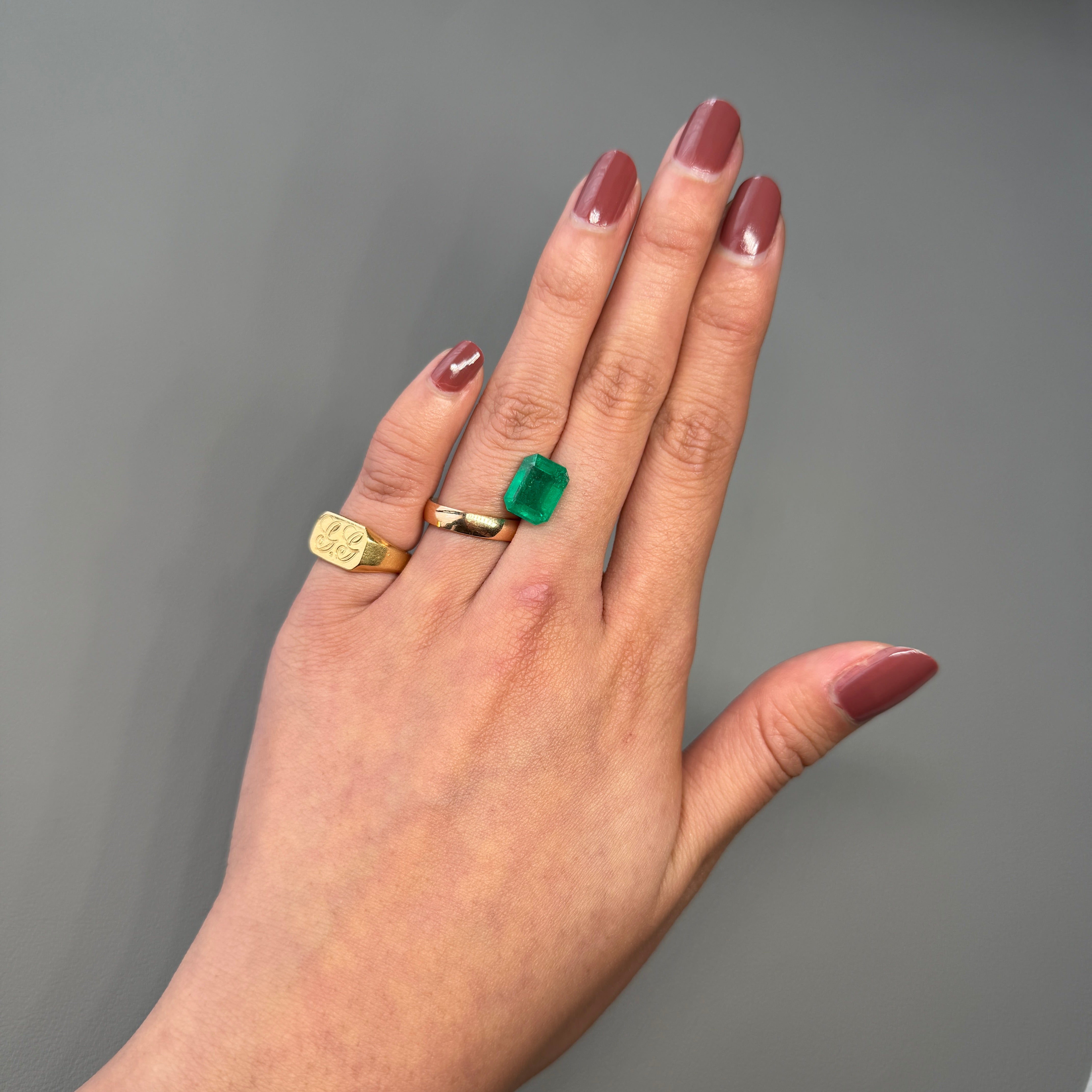 Natural Colombian Emerald 3.79 Carats – Square Cut Gemstone from Colombia