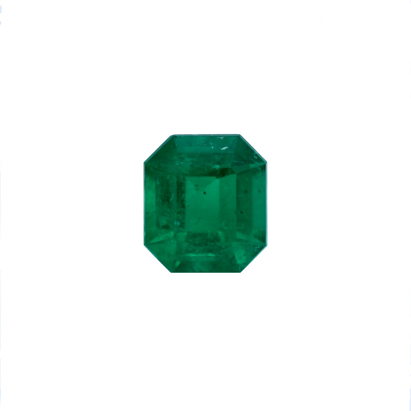 White background colombian emerald buy now