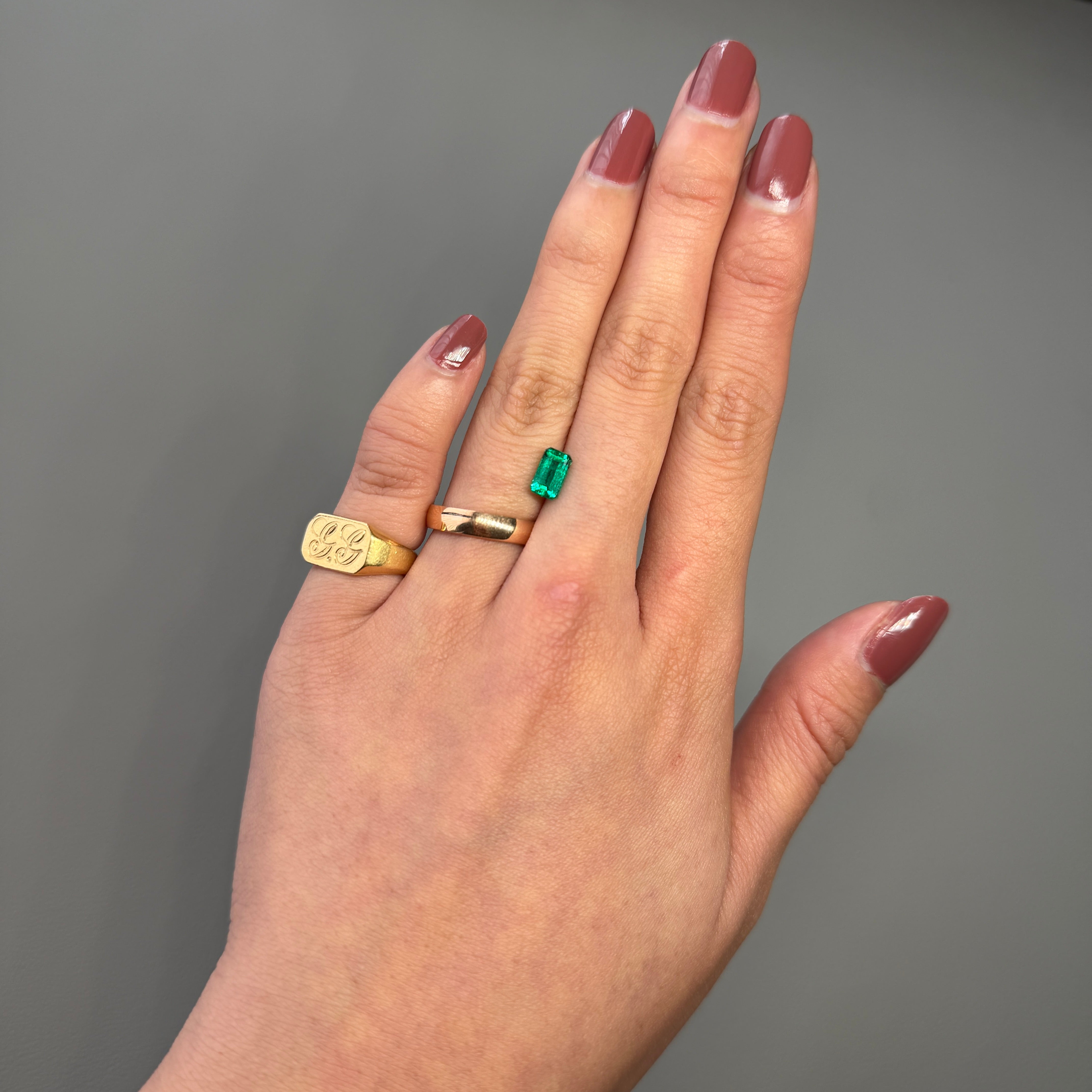 0.93 Ct Colombian Emerald Baguette Cut – Natural Loose Emerald Stone