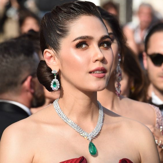 Colombian emeralds that have been worn on red carpets