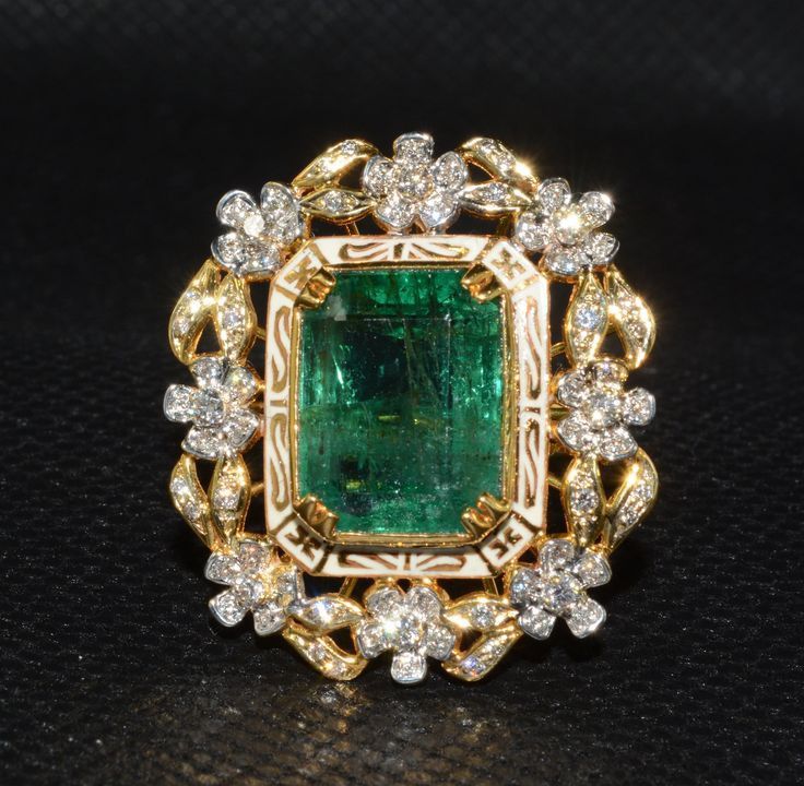 How to restore a antique jewel with Colombian Emeralds?