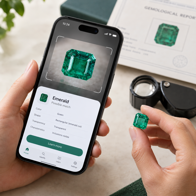 Are There Apps to Verify the Authenticity of an Emerald?
