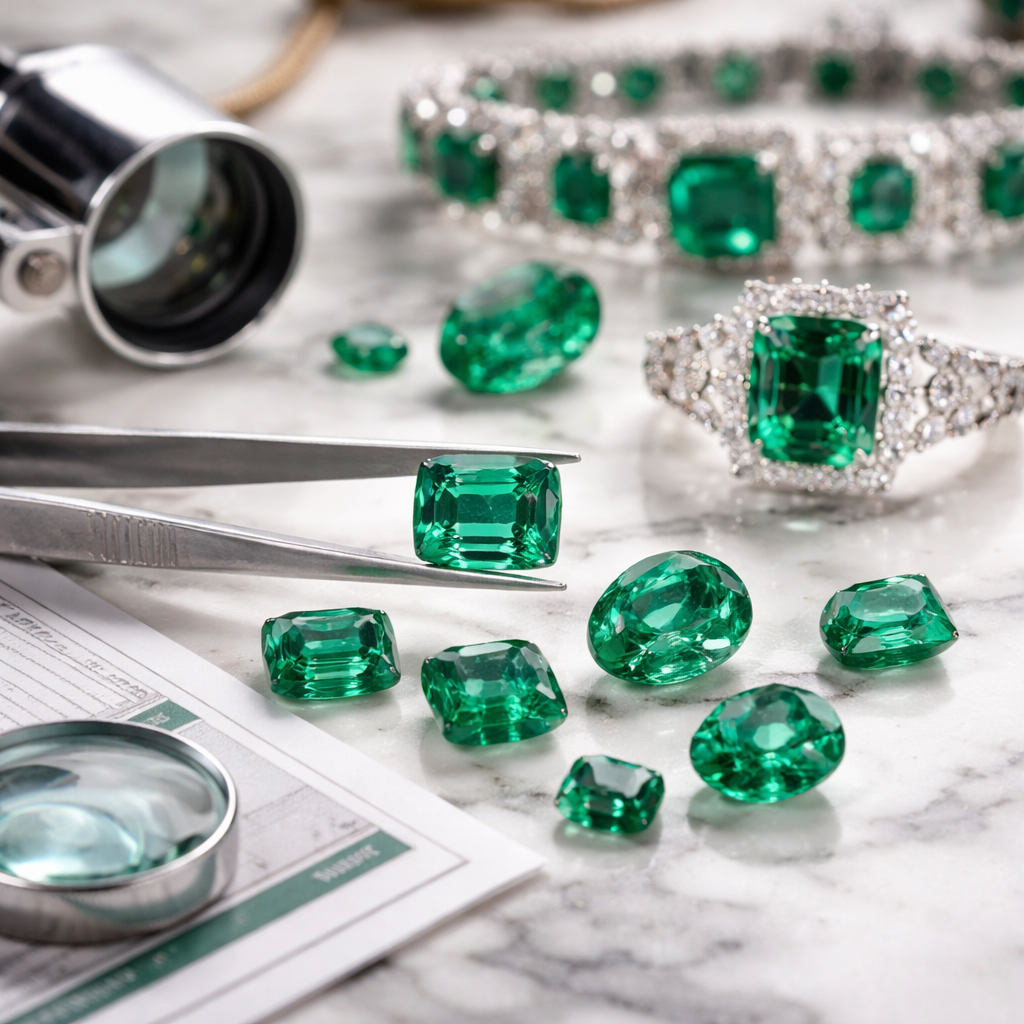Buying Loose Colombian Emeralds vs. Buying Them Set in Jewelry