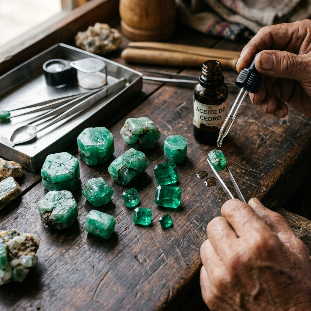 What Does It Mean When a Colombian Emerald Has Oil?