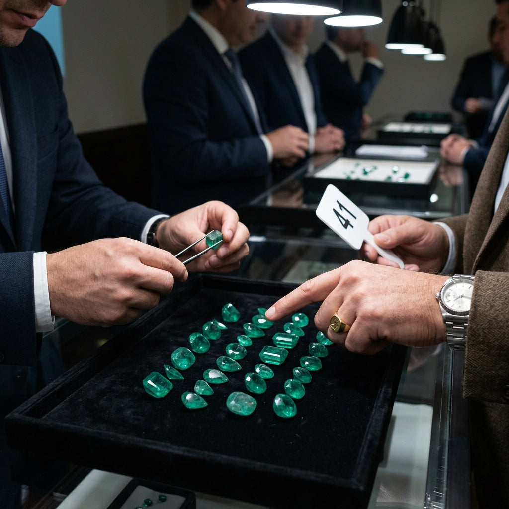 How to Participate in a Colombian Emerald Auction