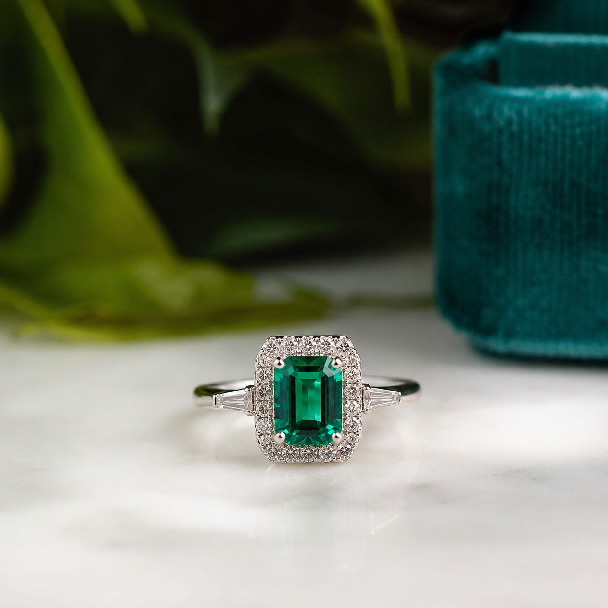 Choose Your Colombian Emerald Engagement Ring