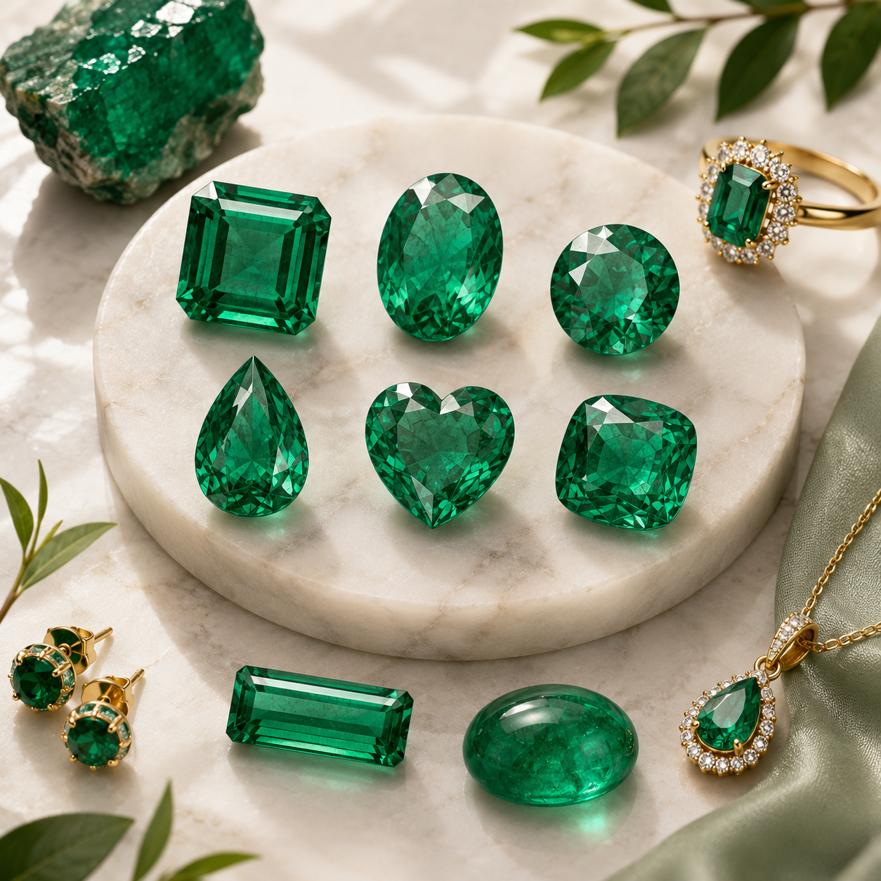 The Main Cuts of Colombian Emeralds