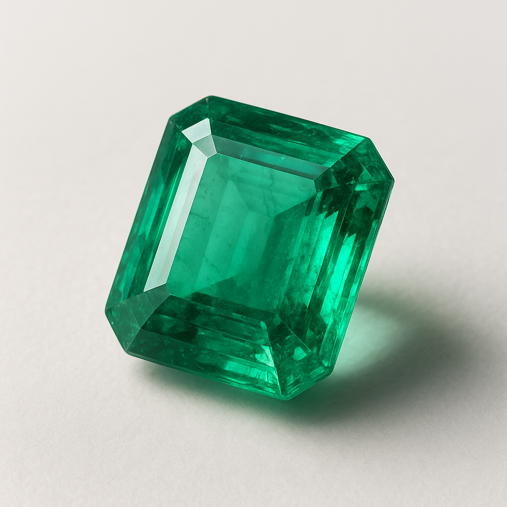 How Light Changes the Color of a Colombian Emerald