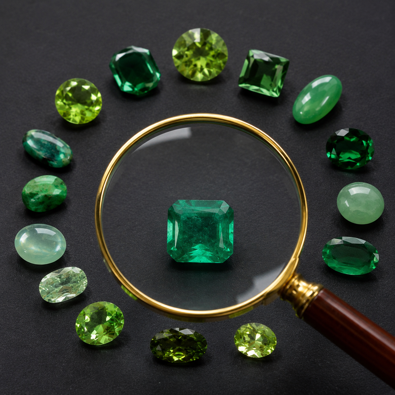 Don't Be Confused: Gemstones That Look Like Colombian Emeralds