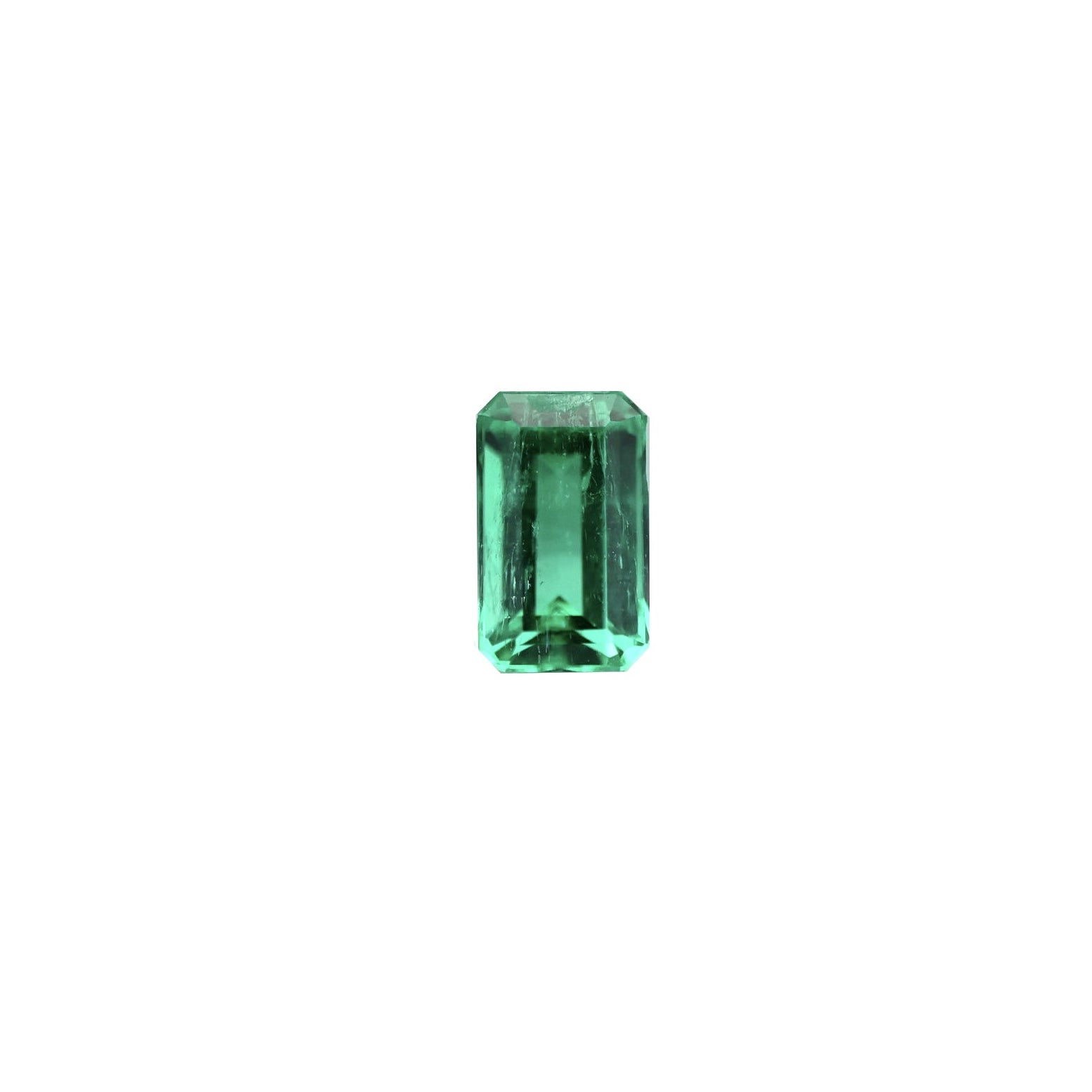 baguette emerald 0.93 ct good color 