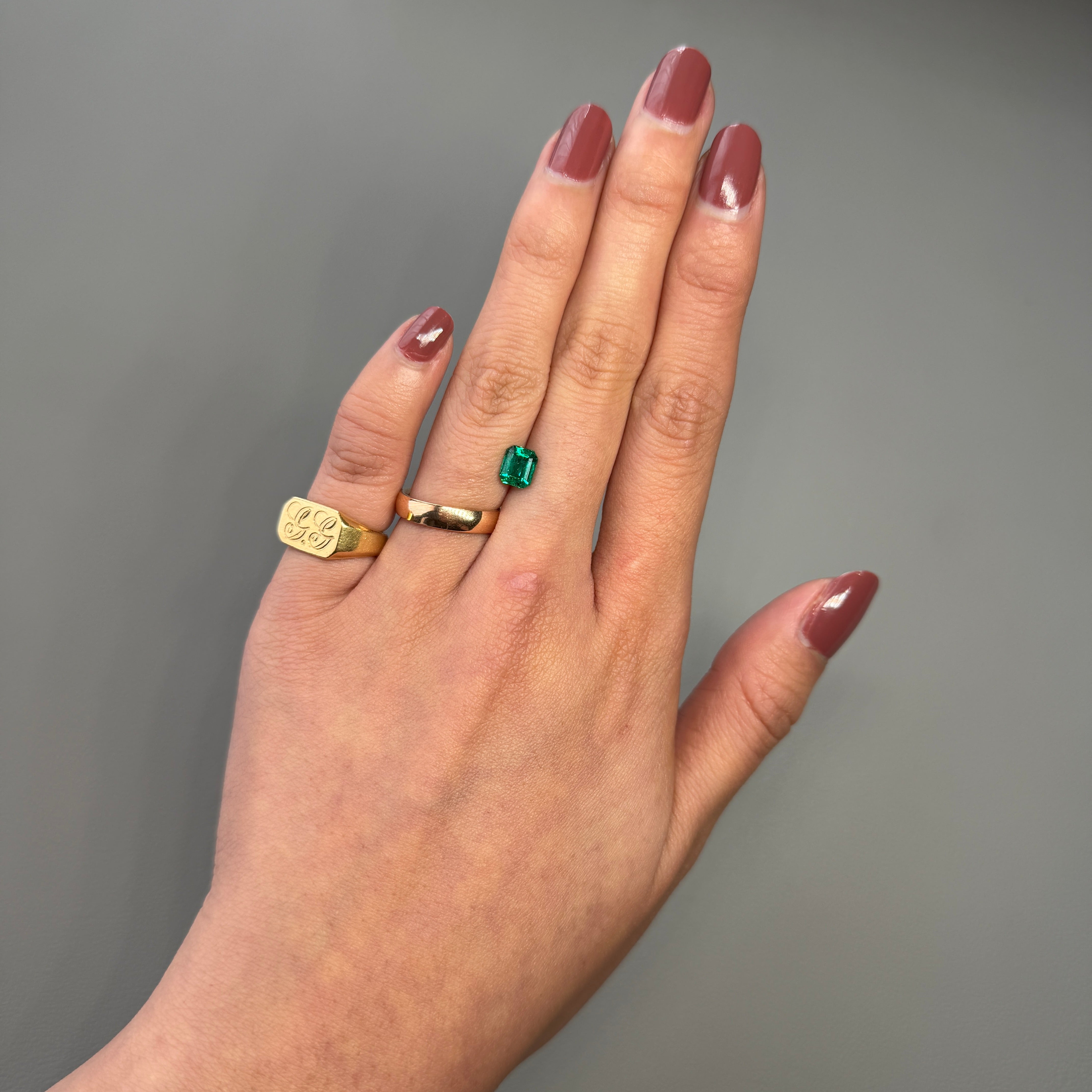 0.96 Ct Colombian Emerald Cut – Natural Premium Loose Emerald