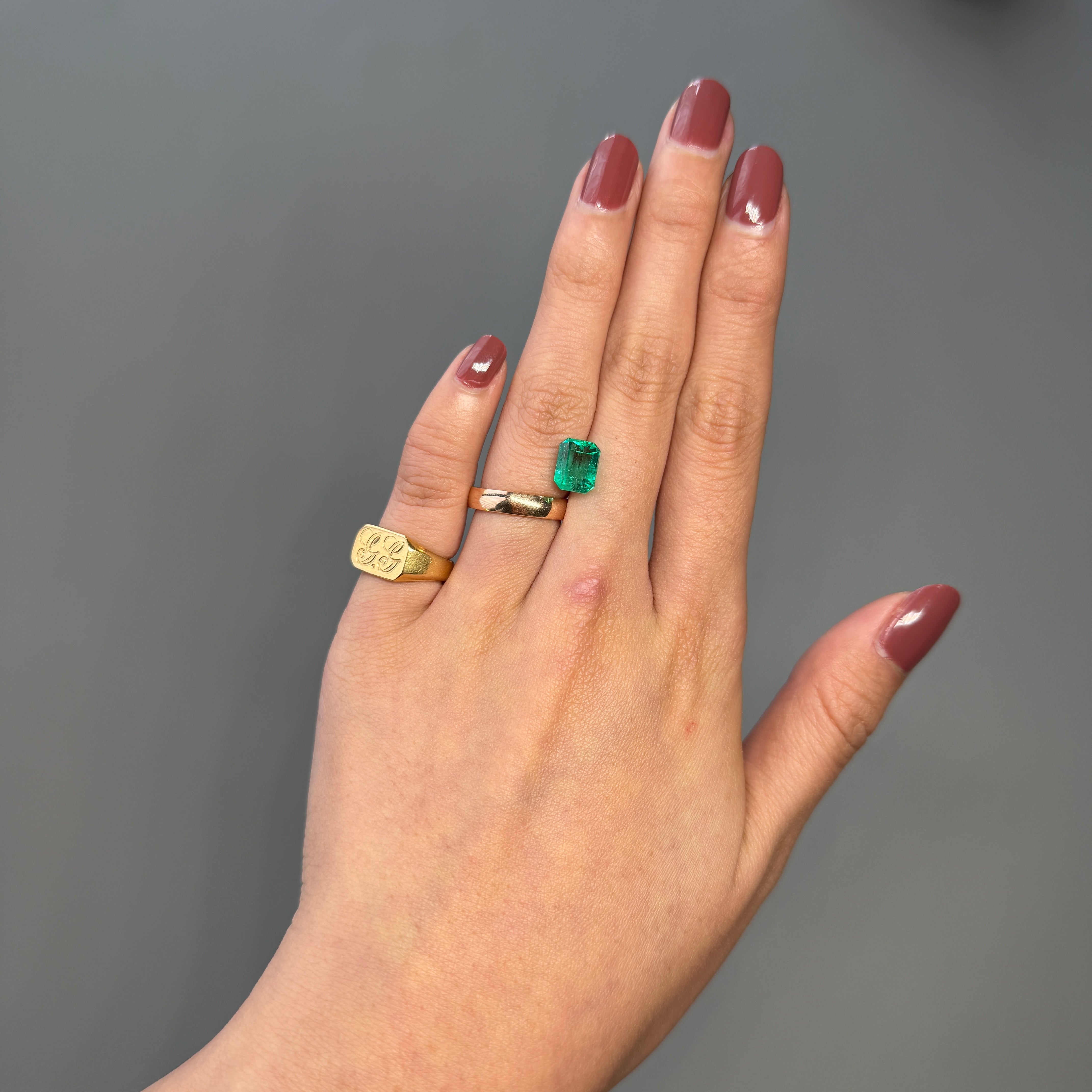 2.97 Carat Crystal Clear Colombian Emerald – Emerald Cut Fine Gemstone