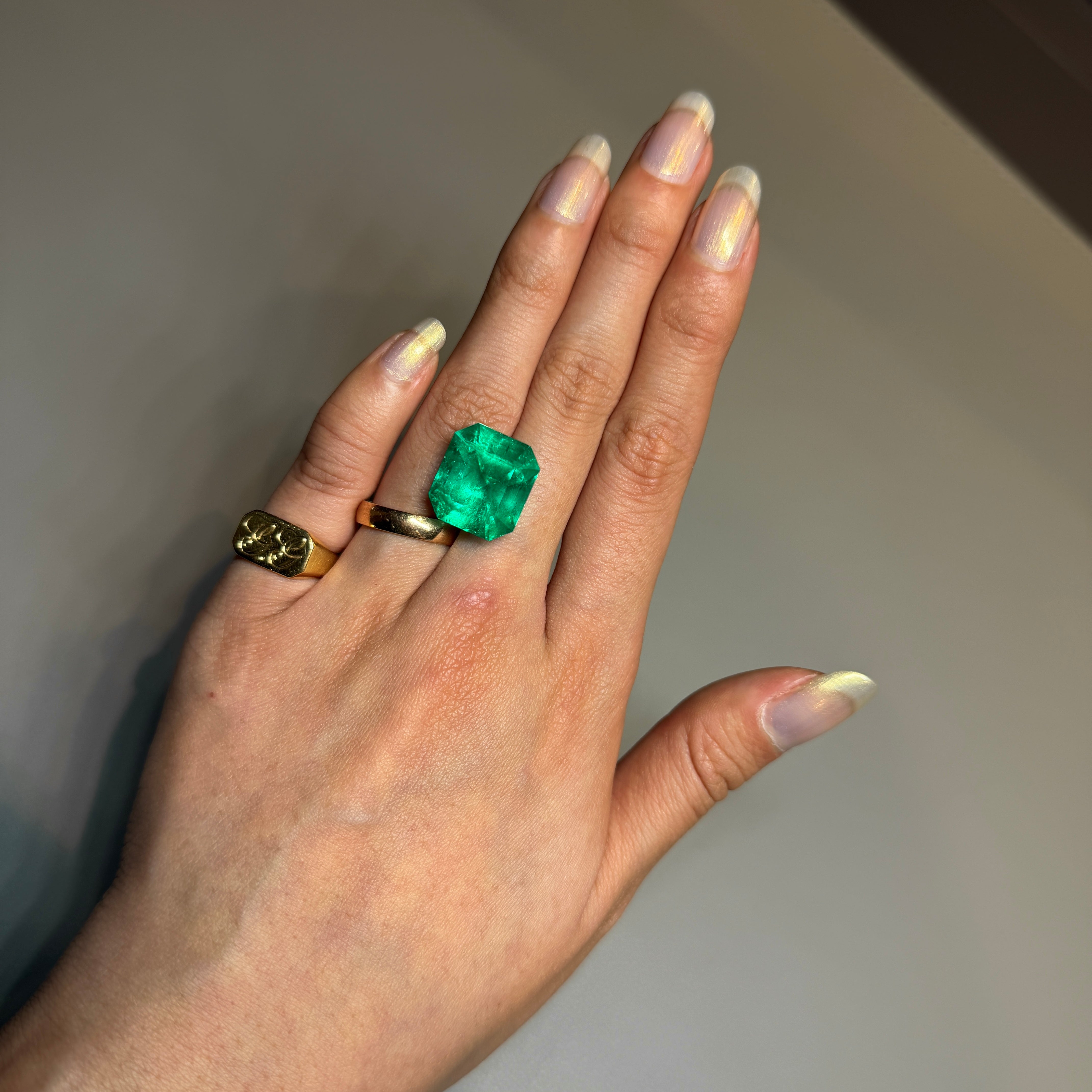 14.6 Ct Natural Colombian Emerald Cut Emerald | Luxury Investment Gemstone