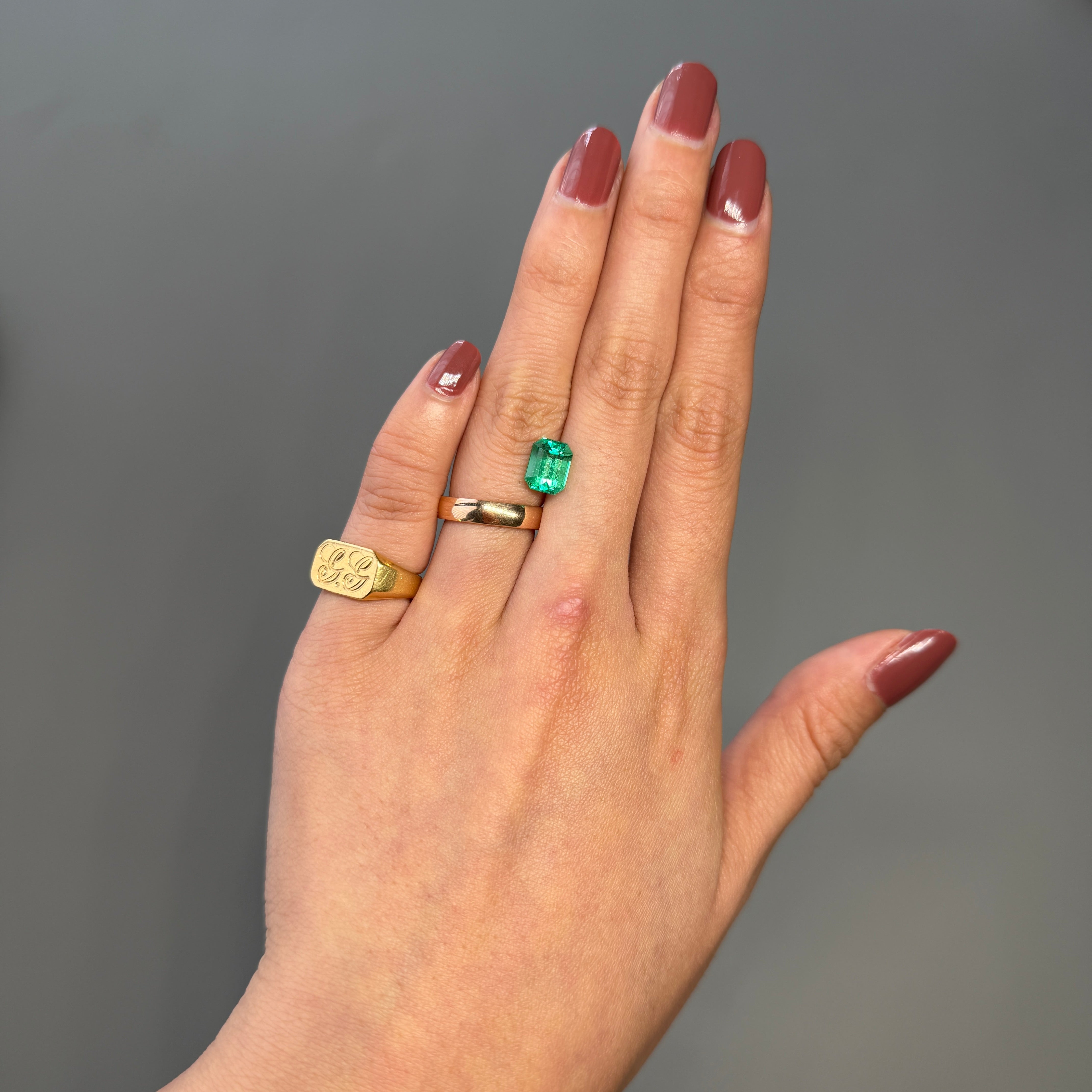 1.95 Carat Vivid Green Colombian Emerald – Emerald Cut Gemstone