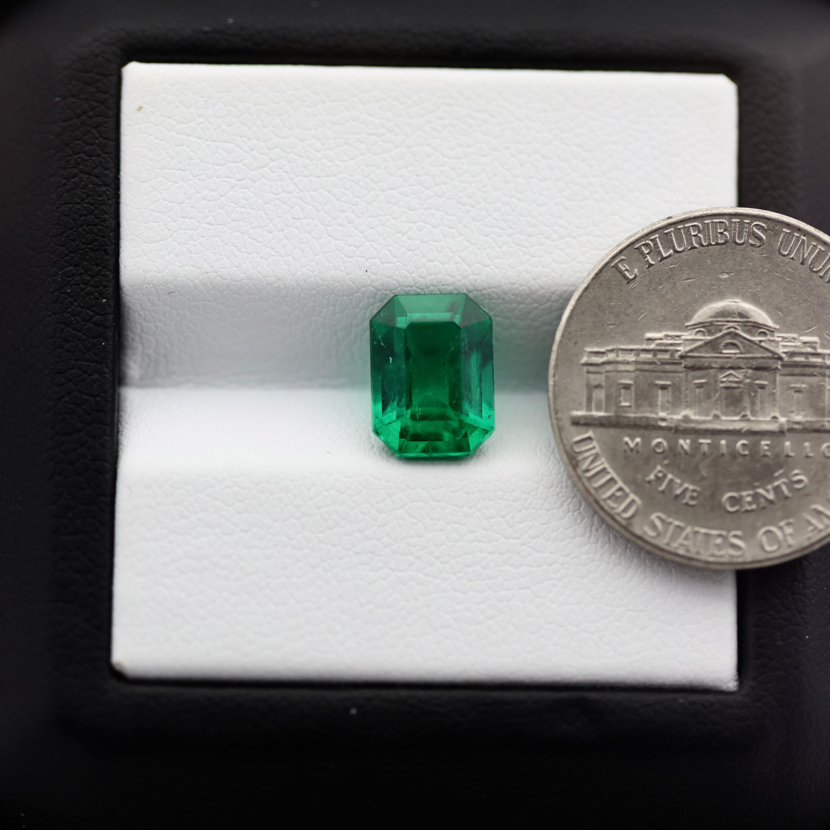 Rectangular shape vivid green 