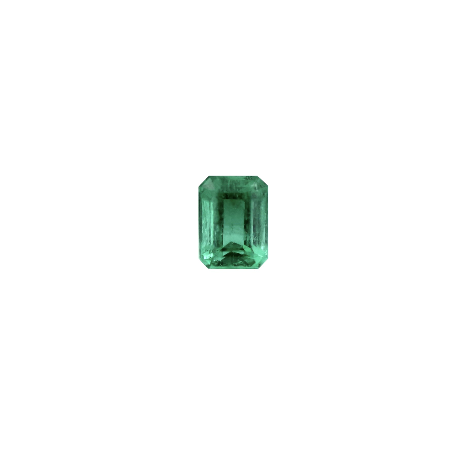 rectangular emerald white background 